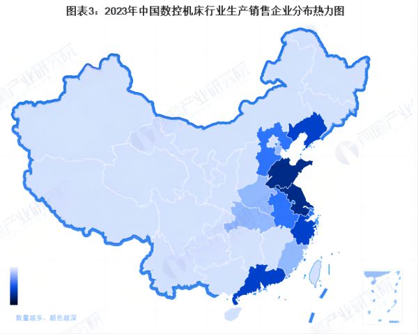 【干貨】2023年數(shù)控機床行業(yè)產業(yè)鏈全景梳理及區(qū)域熱力地圖